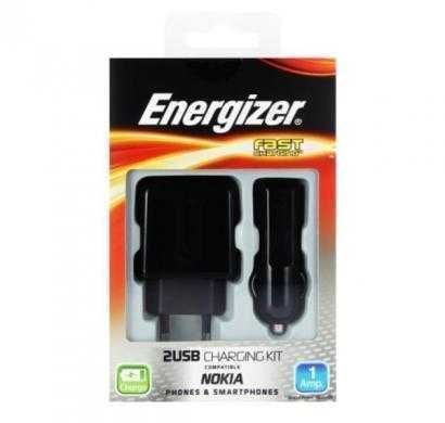 energizer classic 3 in1 charger 2 usb for micro-usb devices (eu plug) black